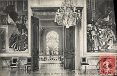 Paladar de la POSTAL de la VENDIMIA de la sala de estar de Compiegne de la cámara acorazada