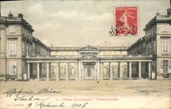 CPA Chateau de Compiegne Facade Principale