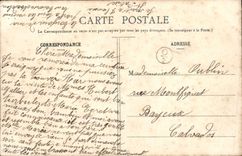 VINTAGE POSTCARD Castle of Vaussieux Surroundings of Bayeux