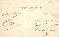 ND grande del hotel de Pellevoisin de la POSTAL de la VENDIMIA de Pellevoisin