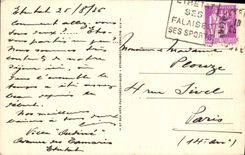 VINTAGE POSTCARD Etretat Seen from of the Bell of the Devil