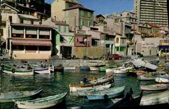 CPM Marseille La corniche et le vallon des Auffes