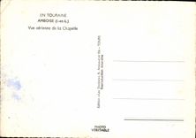 POSTAL MODERNA aire visto Amboise de la cámara acorazada