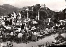 CPM Salzburg gesehen von den Terrassen des Grand Cafe Winkler 