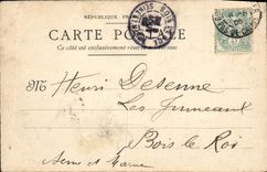 CPA Fantaisie Homme 