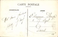 VINTAGE POSTCARD Amiens the Street Robert de Luzarches