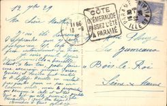 VINTAGE POSTCARD St Malo the City and Walls