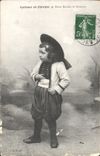VINTAGE POSTCARD Costumes of Finistere Between Morlaix and Quimper Folklore