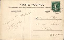 VINTAGE POSTCARD Surroundings of Boulogne on Sea the castle of Hardelot