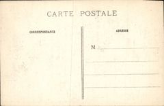 Puente de Compiegne de la POSTAL de la VENDIMIA de los barcos construidos por el genio francés Militaria