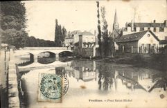 CPA Vendome Pont Saint Michel