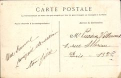 St Nazario de la POSTAL de la VENDIMIA el trazador de líneas transatlántico el Champán y el atleta del barco del tirón que vuelven al barco portuario