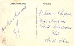 Coche de Treport François Quay de la POSTAL de la VENDIMIA 1r