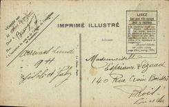 VINTAGE POSTCARD Beaugency Places of Martroi Monument raised at the memory of the children of Beaugency Militaria