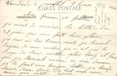 VINTAGE POSTCARD Fenneviller After the Militaria Bombardment