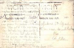 VINTAGE POSTCARD Vichy Establishment of 1st class