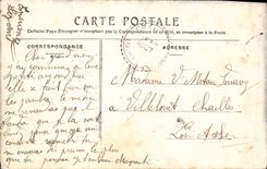 VINTAGE POSTCARD Palate of Fontainebeau Room of the Emperor