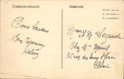 VINTAGE POSTCARD Capbreton Close Hossegor the beach