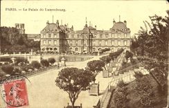 CPA Paris Le Palais Du Luxembourg
