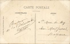 VINTAGE POSTCARD ND of Delivrande Southern Gate of the basilica