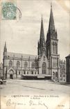 VINTAGE POSTCARD Delivrande Notre Dame of Delivrande the basilica