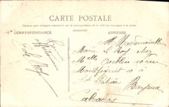 VINTAGE POSTCARD Charles Martel Boat War