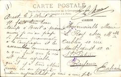 CPA Marine De Guerre Jeanne d'Arc Croiseur Cuirasse Bateau