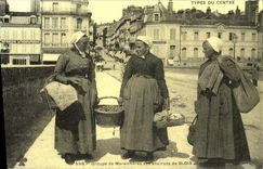 REPRO Types Du Centre Groupe de maraicheres des environs de Blois Folklore 