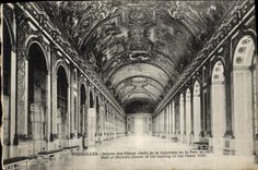 CPA Versailles Galerie des Glaces Salle de la signature de la Paix 