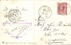 VINTAGE POSTCARD Saluti da San Remo