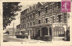 VINTAGE POSTCARD Porncichet Hotel from Abroad