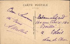 CPA Paris L'Avenue du Bois de Boulogne et l'Arc de Triomphe de l'Etoile
