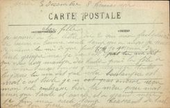 POSTAL Lorient de la VENDIMIA antes del puerto la escuela de los barcos de los aprendices del mecánico