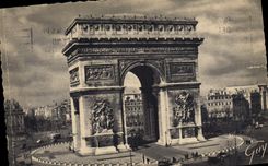 CPM Paris Ses Merveilles Arc de Triomphe de l'Etoile