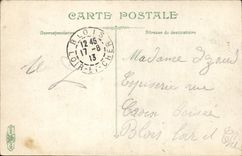 POSTAL Lille de la VENDIMIA la puerta de Gante