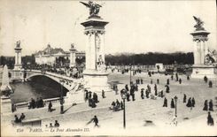 CPA Paris Le Pont Alexandre III