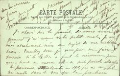 POSTAL Nancy de la VENDIMIA una esquina del Seedbed