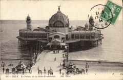 CPA Nice Le Palais de la Jetee Promenade