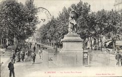 VINTAGE POSTCARD Beziers the Ales Paul Riquet