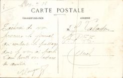 VINTAGE POSTCARD Beziers the Ales Paul Riquet