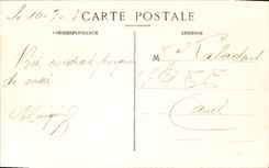 VINTAGE POSTCARD Beziers View Taken Of the New Bridge