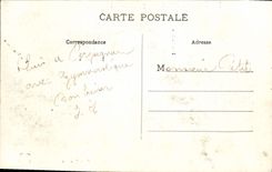 VINTAGE POSTCARD From Perpignan Carry Him