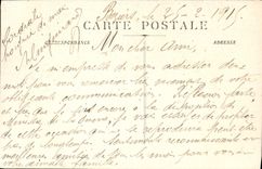 VINTAGE POSTCARD Beziers Places and Fountain of the Citadel