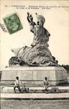CPA Ferryville Monument eleve a la Memoire des victimes du Lutin et du Farfadet