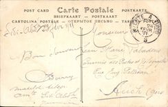 El monumento de Ferryville de la POSTAL de la VENDIMIA levantó con la memoria de las víctimas del Imp y del Goblin