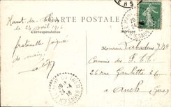 CPA Environs de Saint Maurice Bailon de Servance Vue Prise du Beurey Vaches 