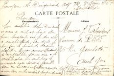 VINTAGE POSTCARD Montpellier the water Tower and Arrival of the aqueduct Black Swan