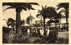 CPA Nice Palais de la jetee promenade 