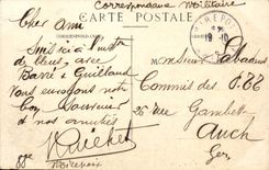 VINTAGE POSTCARD Mirepoix the Bridge on Hers