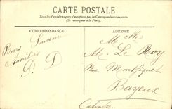 CPA Paris La Rue Castiglione